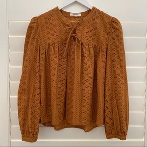 Madewell Eyelet Top